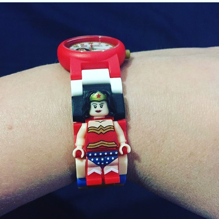 Montre Lego Super Heroes 740429 Wonder Woman pas cher pour enfant